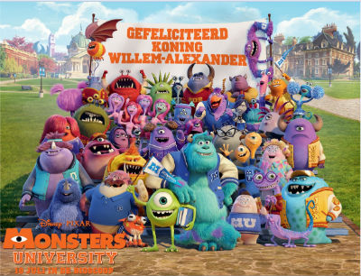 Monsters University / Disney / Pixar / Willem-Alexander